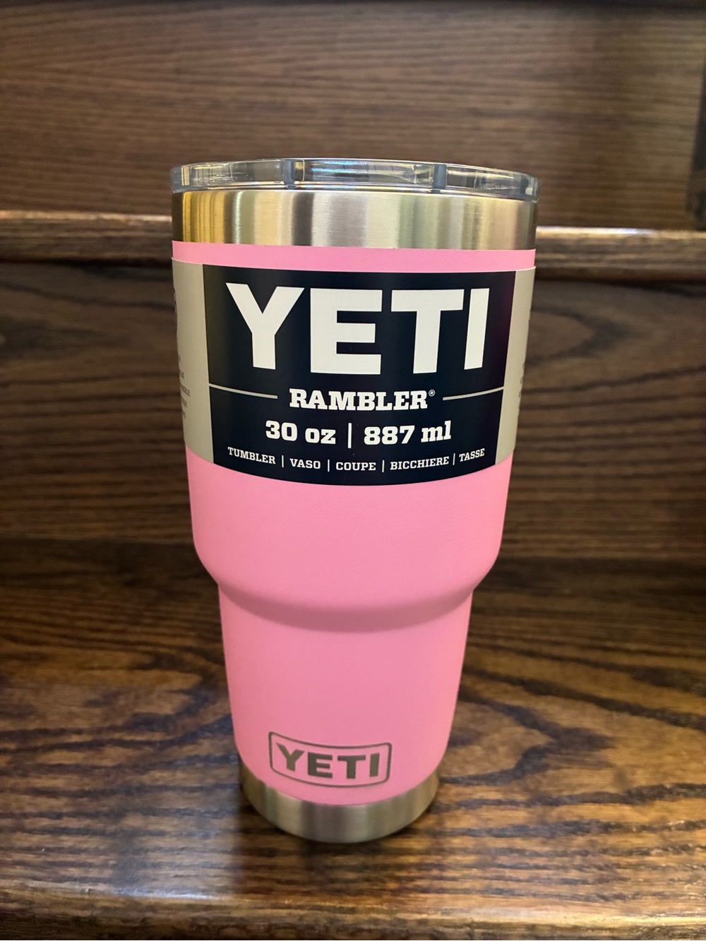 New - Yeti 30oz/887 ml Stainless Steel Rambler